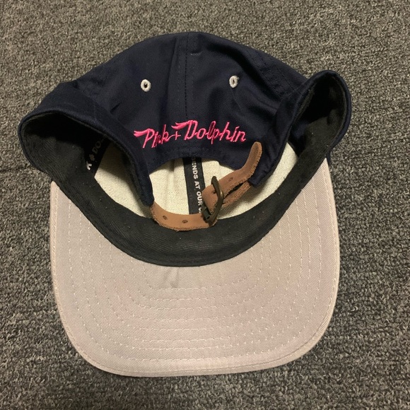“Pink+Dolphin” dad hat - Picture 3 of 4